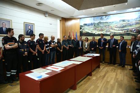16/09/2019. Sánchez visita zonas afectadas por las inundaciones en Andalucía y Castilla-La Mancha. El presidente del Gobierno en funciones, ...
