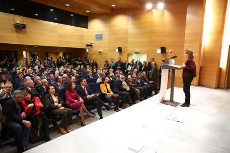 20/02/2019. Sánchez asiste a la presentación del anteproyecto de Ley de Cambio Climático y Transición Energética. El presidente del Gobierno...