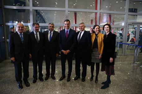 21/01/2019. Sánchez inaugura el V Foro de Innovación Turística. El presidente del Gobierno, Pedro Sánchez, y la ministra de Industria, Comer...