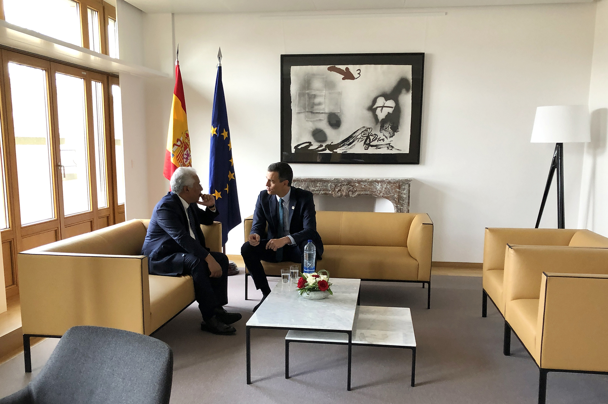 21/06/2019. Pedro Sánchez asiste a la reunión del Consejo Europeo. El presidente del Gobierno en funciones, Pedro Sánchez, y el primer minis...