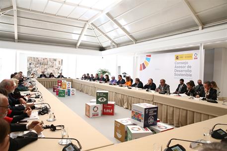 26/02/2019. Pedro Sánchez preside el acto de presentación del Consejo de Desarrollo Sostenible. Acto de presentación del Consejo de Desarrol...
