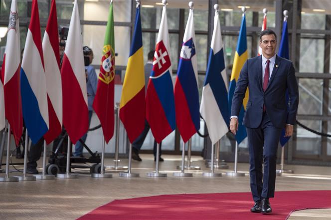 28/05/2019. Sánchez asiste a la reunión informal de jefes de Estado y de Gobierno de la Unión Europea. El presidente del Gobierno en funcion...