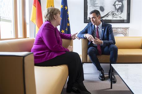 28/05/2019. Sánchez asiste a la Cena informal de jefes de Estado y de Gobierno de la Unión Europea. El presidente del Gobierno en funciones,...