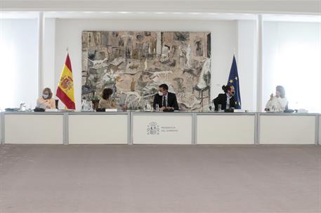 6/10/2020. Pedro Sánchez preside la reunión del Consejo de Seguridad Nacional