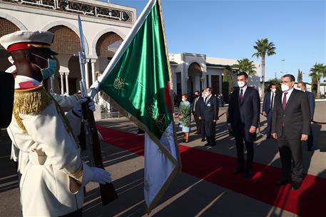 8/10/2020. Sánchez visita la República Argelina Democrática y Popular (2). El presidente del Gobierno, Pedro Sánchez, en su visita a la la R...