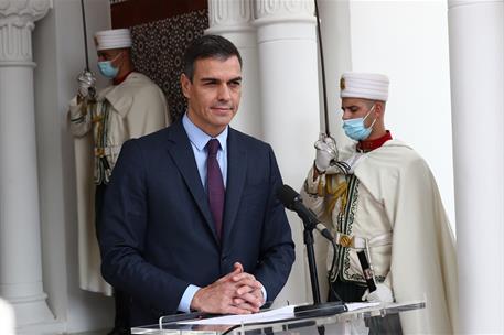 8/10/2020. Sánchez visita la República Argelina Democrática y Popular (2). El presidente del Gobierno, Pedro Sánchez, en su visita a la la R...