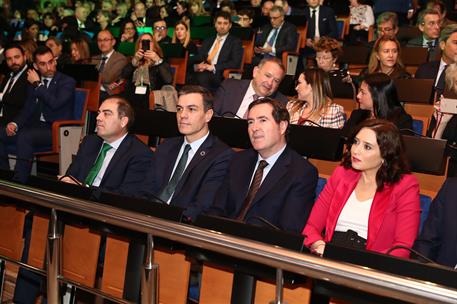 9/03/2020. Pedro Sánchez clausura el Congreso de la Asociación de Trabajadores Autónomos (ATA). El presidente del Gobierno, Pedro Sánchez, j...
