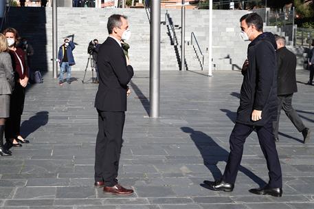 9/12/2020. Sánchez preside la presentación del Programa Misiones de Ciencia e Innovación. El presidente del Gobierno, Pedro Sánchez, es reci...