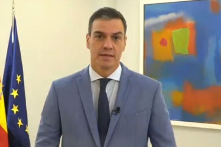 18/11/2020. Sánchez interviene en el European Government Foresight Network