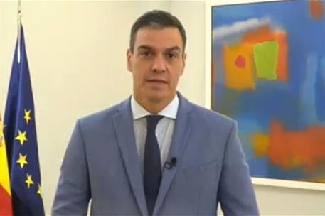 18/11/2020. Sánchez interviene en el European Government Foresight Network