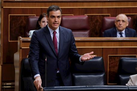 22/07/2020. Pedro Sánchez asiste a la sesión de control al Gobierno