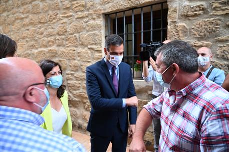 30/07/2020. Pedro Sánchez se reúne con la presidenta de La Rioja, Concha Andreu. El presidente del Gobierno, Pedro Sánchez, se reúne con la ...