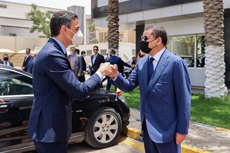 3/06/2021. Viaje de Estado de Pedro Sánchez a Libia. El presidente del Gobierno, Pedro Sánchez, y el primer ministro del Gobierno de Unidad ...