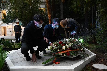 9/06/2021. Viaje oficial de Pedro Sánchez a Argentina: visita al Museo Sitio de la Memoria. El presidente del Gobierno, Pedro Sánchez, reali...