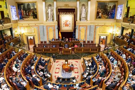 10/11/2021. Pedro Sánchez asiste a la sesión de control en el Congreso. El presidente del Gobierno, Pedro Sánchez, durante su comparecencia ...