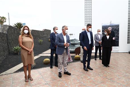11/08/2021. Sánchez asiste a la presentación de los actos del centenario de Saramago. El presidente del Gobierno, Pedro Sánchez, junto a la ...
