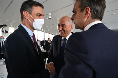 17/09/2021. Pedro Sánchez asiste a la VIII Cumbre UE-MED 9. El presidente del Gobierno, junto a otros líderes europeos, en la Cumbre sobre c...