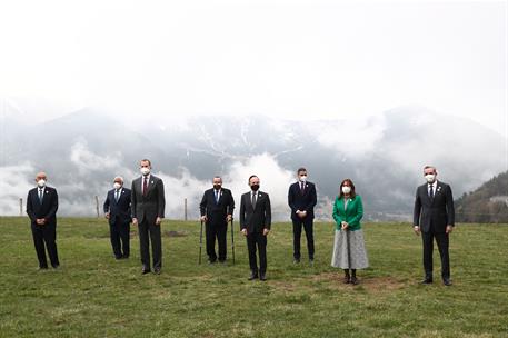 21/04/2021. Pedro Sánchez participa en la XXVII Cumbre Iberoamericana de Jefes de Estado y de Gobierno (2ª jornada). Foto de familia de la X...