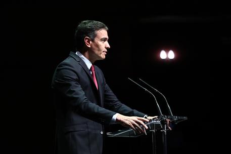 21/06/2021. Pedro Sánchez pronuncia la conferencia 'Reencuentro: un proyecto de futuro para toda España'. El presidente del Gobierno, Pedro ...