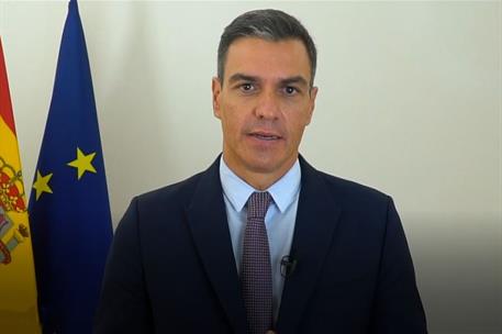 22/09/2021. Pedro Sánchez participa en la Cumbre 'Ending the Pandemic and Building Back Better'