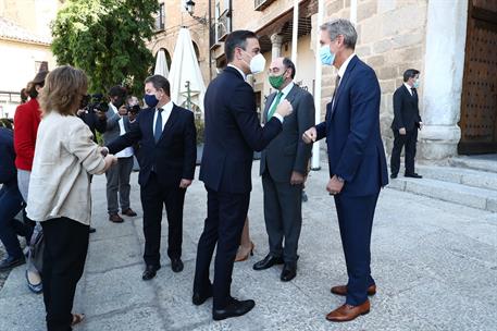 24/05/2021. Sánchez preside la presentación del proyecto "Haciendo de España un polo industrial del hidrógeno verde en Europa". El president...