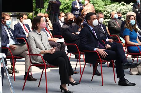 26/05/2021. Sanchez presenta el Plan de Internacionalización de la Economía Española. El presidente del Gobierno, Pedro Sánchez, y la minist...