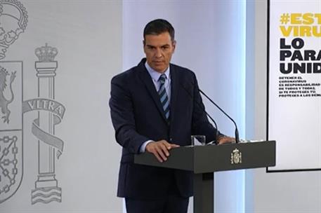 27/08/2021. Pedro Sánchez comparece para hacer balance sobre el operativo desplegado en Afganistán