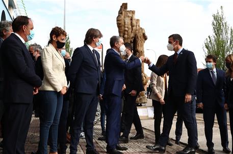 28/05/2021. Pedro Sánchez inaugura la IV Feria Nacional para la Repoblación de la España Rural PRESURA*20. El presidente del Gobierno, Pedro...