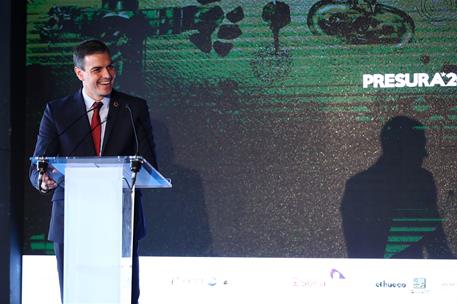 28/05/2021. Pedro Sánchez inaugura la IV Feria Nacional para la Repoblación de la España Rural PRESURA*20. El presidente del Gobierno, Pedro...