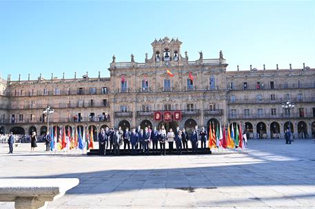 30/07/2021. Pedro Sánchez preside la XXIV Conferencia de Presidentes. Foto de familia de la XXIV Conferencia de Presidentes.