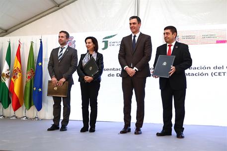 2/12/2022. Pedro S&#225;nchez preside la presentaci&#243;n del proyecto del Centro Tecnol&#243;gico de Desarrollo y Experimentaci&#243;n en Ja&#233;n