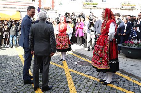 4/11/2022. Pedro Sánchez asiste a la Cumbre hispano-portuguesa. El presidente del Gobierno, Pedro Sánchez, y el primer ministro de Portugal,...