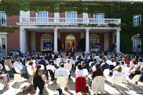 5/09/2022. Pedro Sánchez inaugura el curso político en un acto con participación ciudadana. El presidente del Gobierno durante su intervenci...