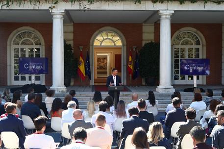 5/09/2022. Pedro S&#225;nchez inaugura el curso pol&#237;tico en un acto con participaci&#243;n ciudadana. El presidente del Gobierno durante su intervenci...