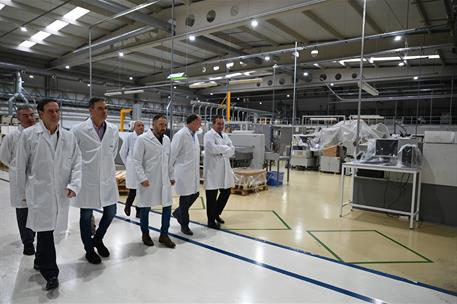 5/11/2022. Pedro Sánchez visita las instalaciones de la empresa CTLpack. El presidente del Gobierno, Pedro Sánchez, visita las instalaciones...