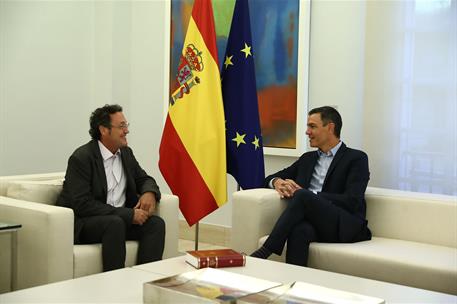 6/09/2022. Pedro Sánchez recibe al fiscal general del Estado. El presidente del Gobierno, Pedro Sánchez, mantiene un encuentro con el fiscal...