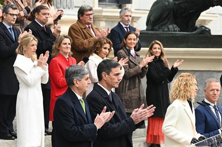 6/12/2022. Pedro Sánchez asiste al acto conmemorativo de los 44 años de la Constitución