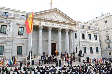 6/12/2022. Pedro Sánchez asiste al acto conmemorativo de los 44 años de la Constitución