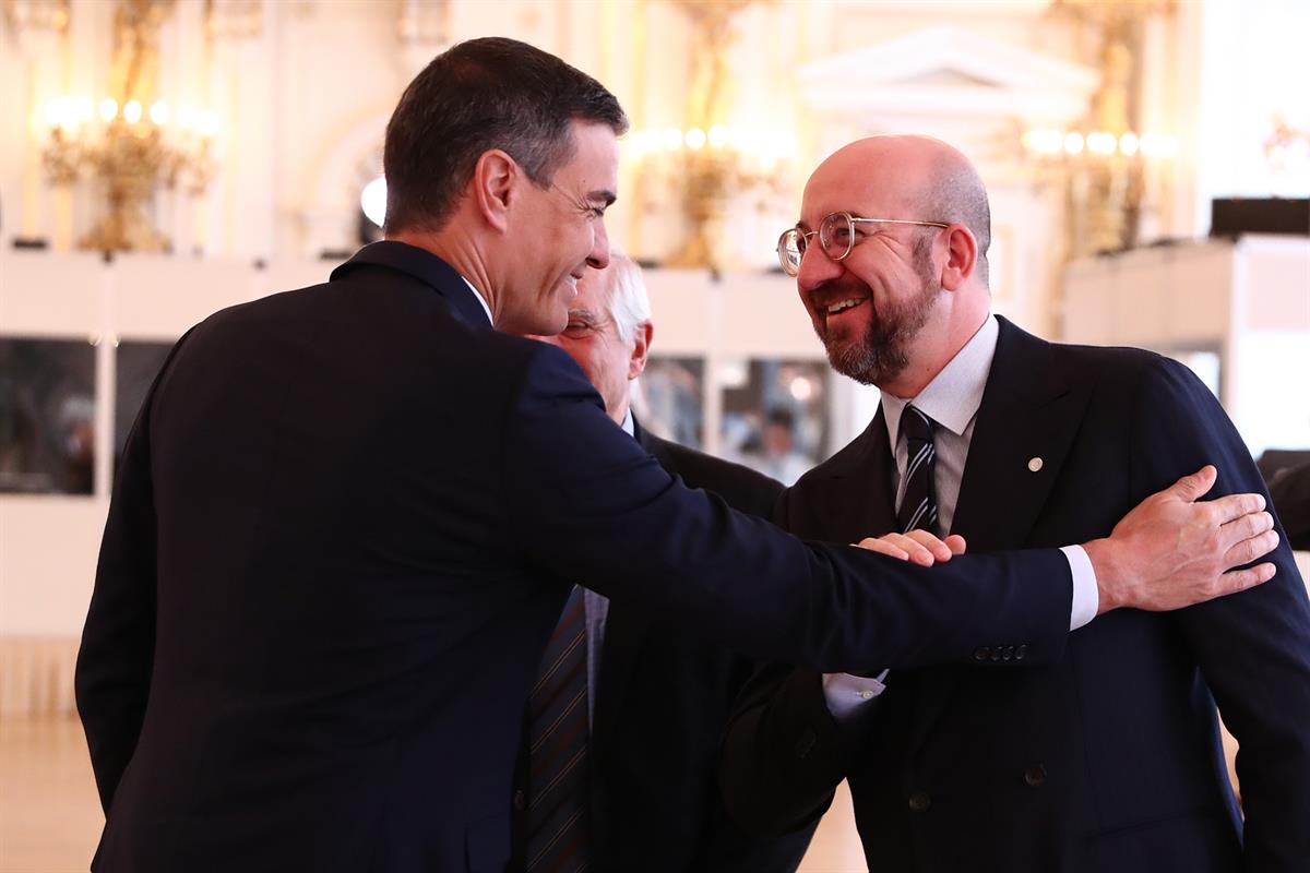 7/10/2022. Pedro Sánchez asiste a la reunión informal de los jefes de Estado y de Gobierno de la UE. El presidente del Gobierno, Pedro Sánch...