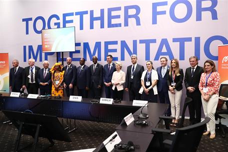 7/11/2022. Pedro S&#225;nchez asiste a la Conferencia de las Naciones Unidas sobre Cambio Clim&#225;tico (COP27). El presidente del Gobierno, Pedro S&#225;...