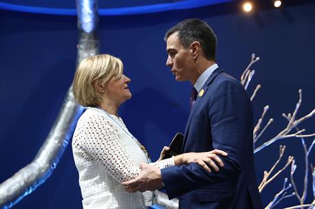 7/11/2022. Pedro S&#225;nchez asiste a la Conferencia de las Naciones Unidas sobre Cambio Clim&#225;tico (COP27). El presidente del Gobierno, Pedro S&#225;...