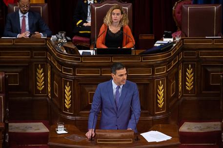 8/06/2022. Pedro Sánchez comparece ante el Pleno del Congreso de los Diputados. Pedro Sánchez comparece ante el Pleno del Congreso de los Diputados.