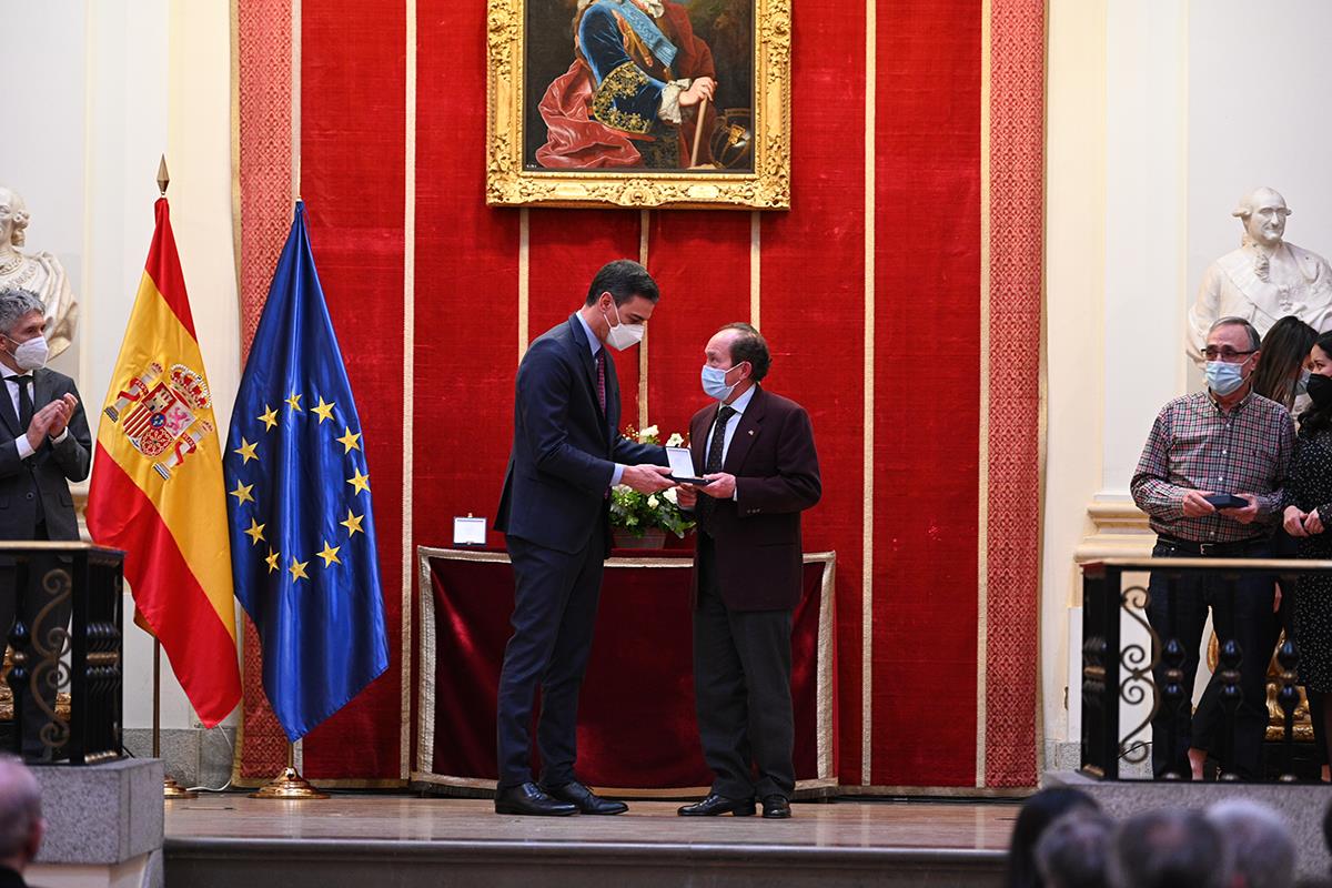 9/03/2022. Pedro Sánchez preside el acto institucional en homenaje a las víctimas del terrorismo. El presidente del Gobierno, Pedro Sánchez,...