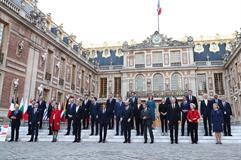 Foto de familia de los jefes de Estado y de Gobierno de la Unión Europea