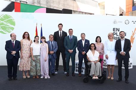 10/06/2022. Pedro Sánchez clausura el acto de presentación del Plan Estratégico Nacional para la Reducción de la Obesidad Infantil. Foto de ...