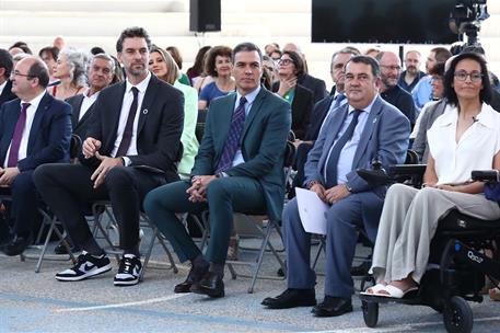 10/06/2022. Pedro Sánchez clausura el acto de presentación del Plan Estratégico Nacional para la Reducción de la Obesidad Infantil. Pedro Sá...