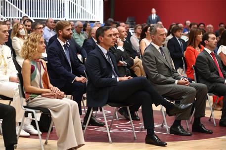 10/07/2022. Pedro Sánchez asiste al homenaje a las Víctimas del Terrorismo