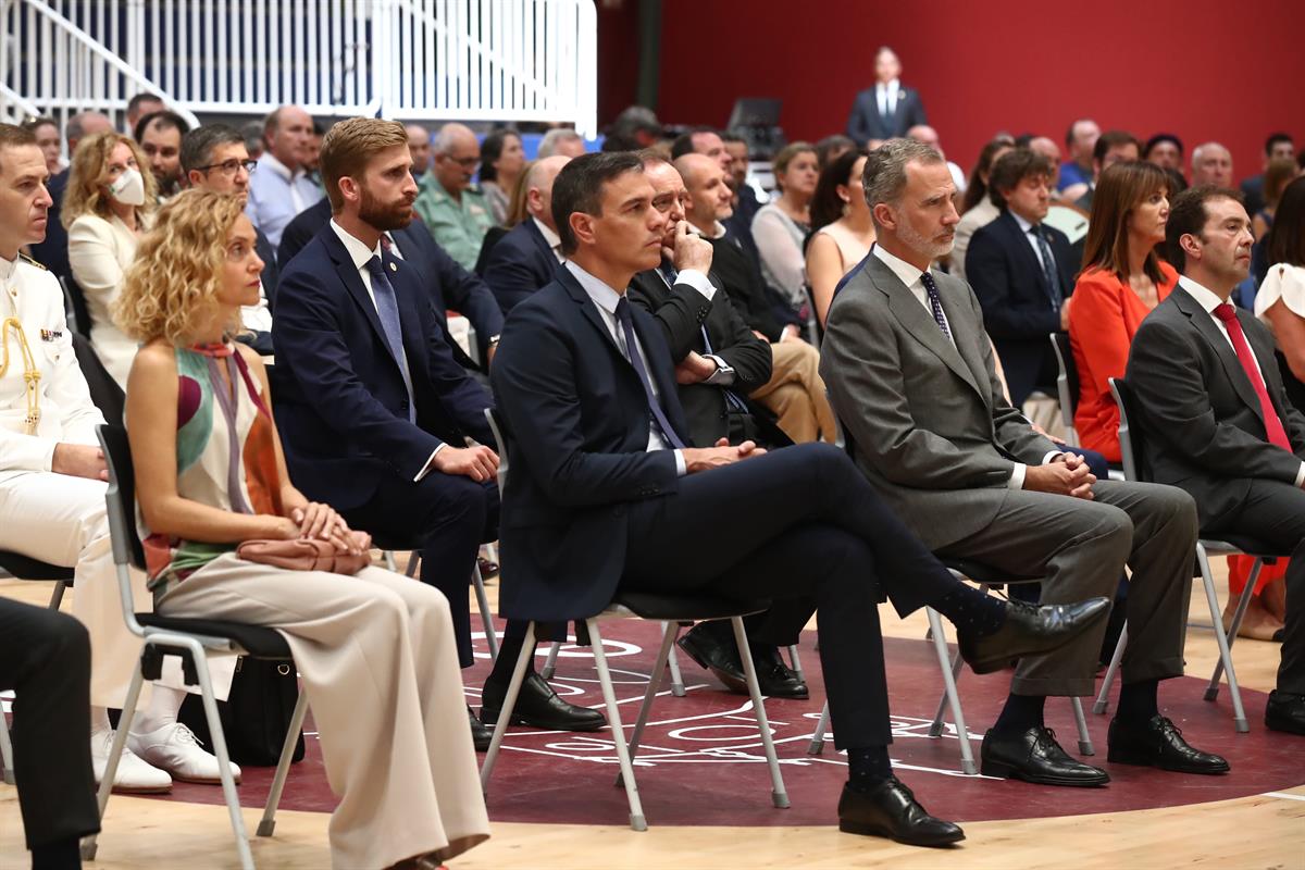 10/07/2022. Pedro Sánchez asiste al homenaje a las Víctimas del Terrorismo