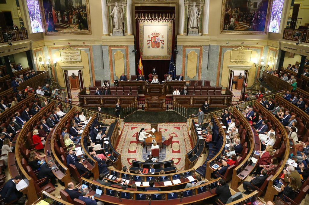 11/05/2022. Pedro Sánchez asiste a la sesión de control en el Congreso. Comienzo de la sesión de control en el Congreso de los Diputados.