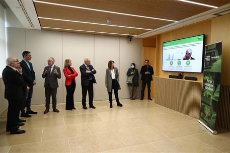 11/12/2022. Pedro Sánchez visita la Fundación Pasqual Maragall. El presidente del Gobierno, Pedro Sánchez, durante su visita a la Fundación ...